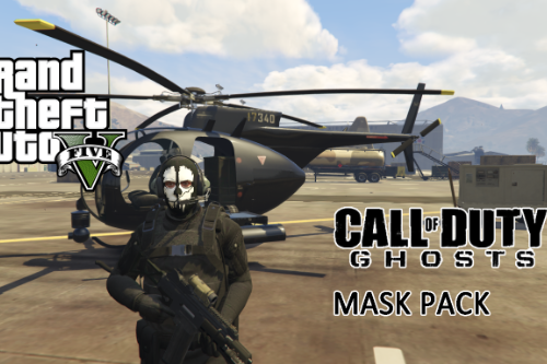 Call of Duty: Ghosts Mask Pack (MP Freemode Male)